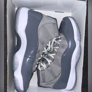 Used size 11 Jordan 11 cool grey